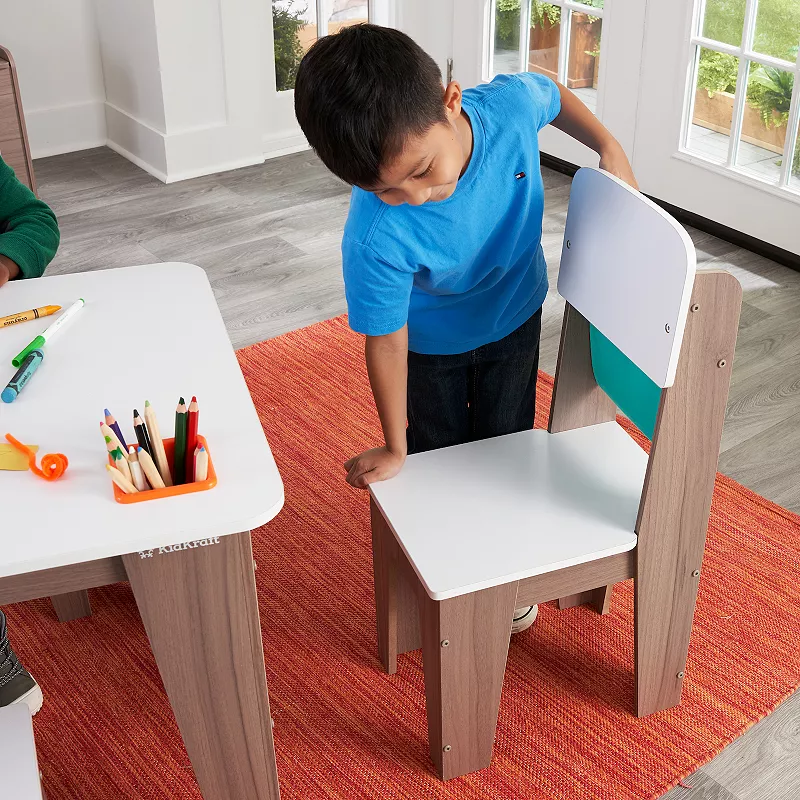 KidKraft Pocket Storage Table and 4 Chair Set