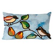 Trans Ocean Imports Liora Manne Song Birds Indoor Outdoor Throw Pillow