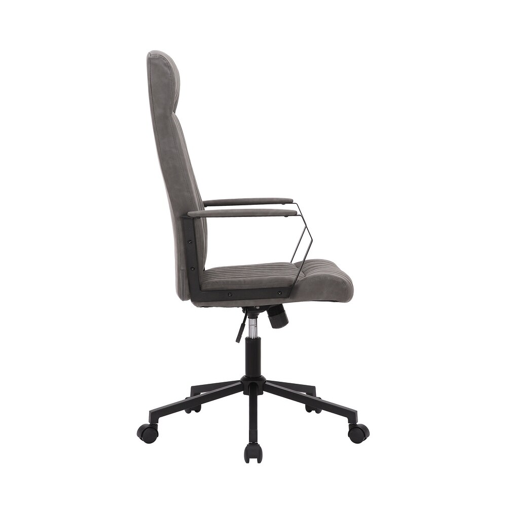 Porthos Home Shea Office Chair with Tilt Mechanism  PU Upholstery