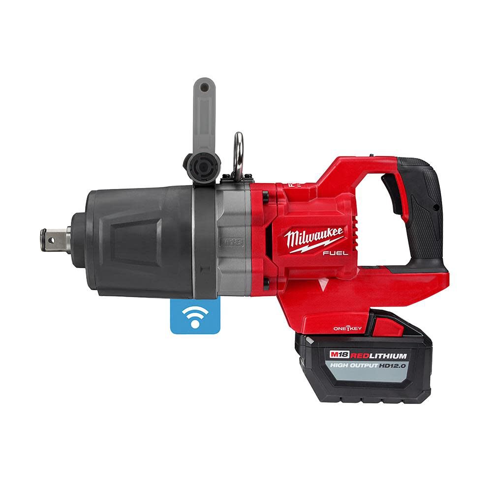 Milwaukee M18 FUEL 1 in. D-Handle High Torque Impact Wrench with ONE-KEY Kit 2868-22HD from Milwaukee