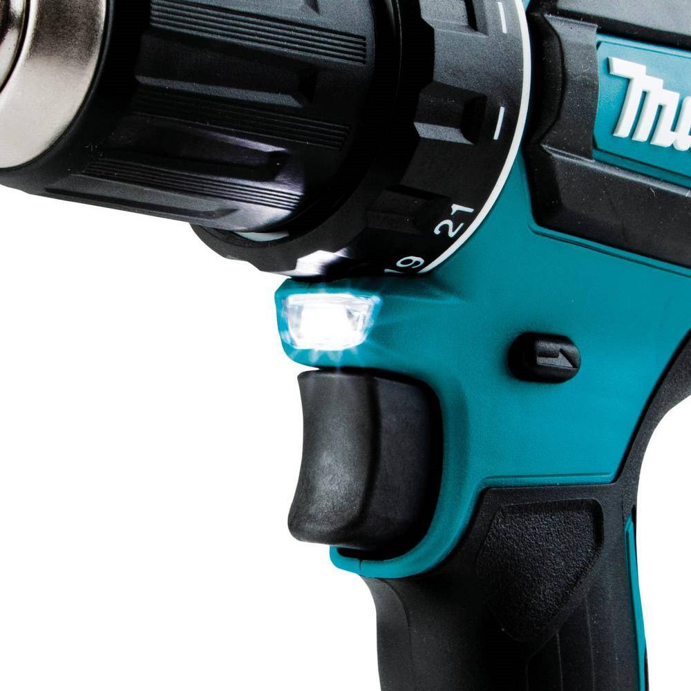 Makita 18V LXT Lithium-Ion Brushless Cordless 12 in. Driver-Drill Kit (4.0 Ah) XFD13SM1