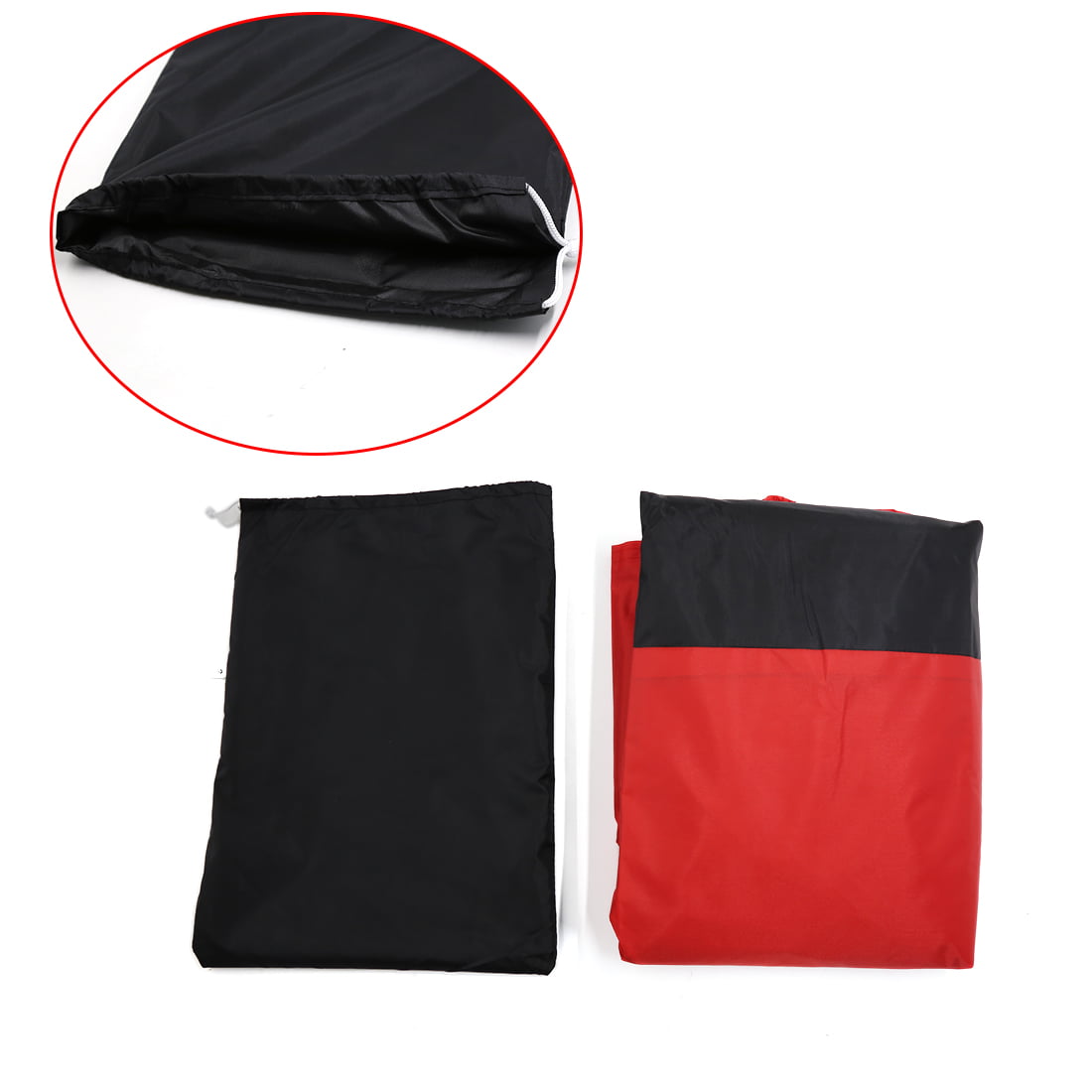 XXL 180T Rain Dust Bike Motorcycle Cover Outdoor UV Snow Water Proof Black Red For Harley Davidson