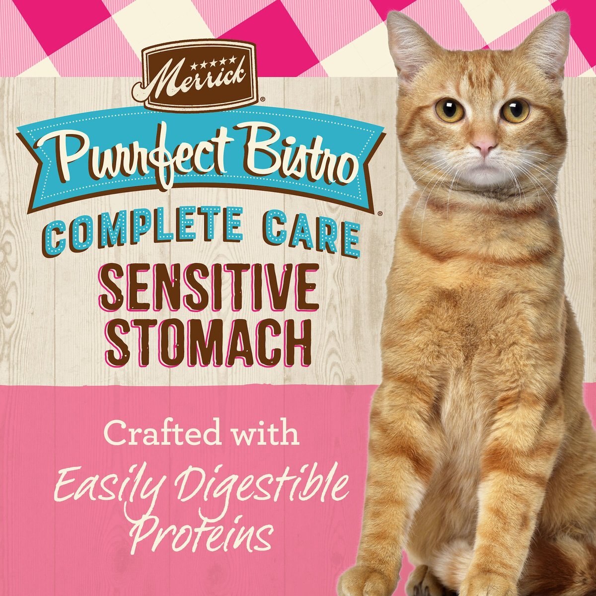 Merrick Purrfect Bistro Complete Care Grain- Free Sensitive Stomach Recipe Dry Cat Food