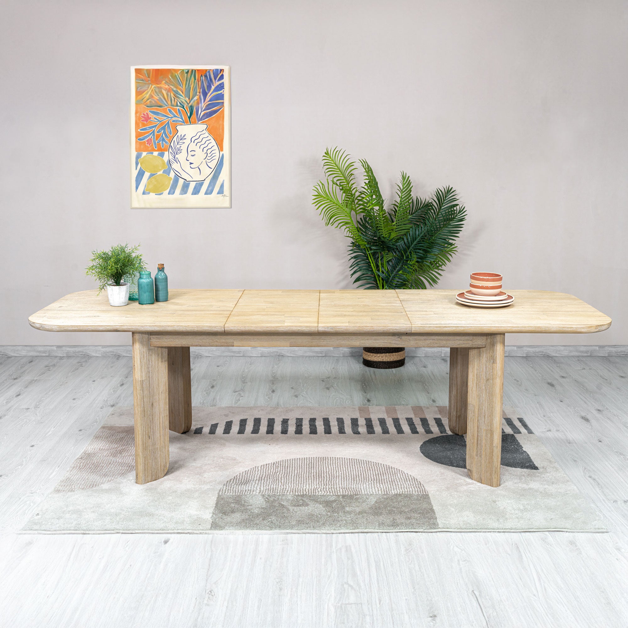 Haru Extension Dining Table 70/102