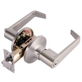 TOLEDO Segovia Satin Nickel Keyed Entry Door Lever Handleset CV1900SEUS15