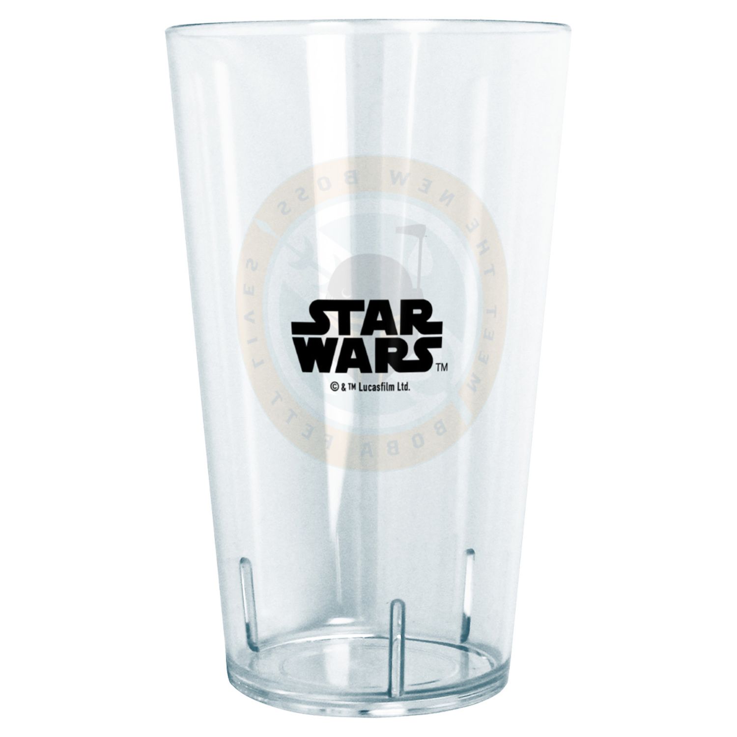 Star Wars New Boss Badge 24-oz. Tritan Glass