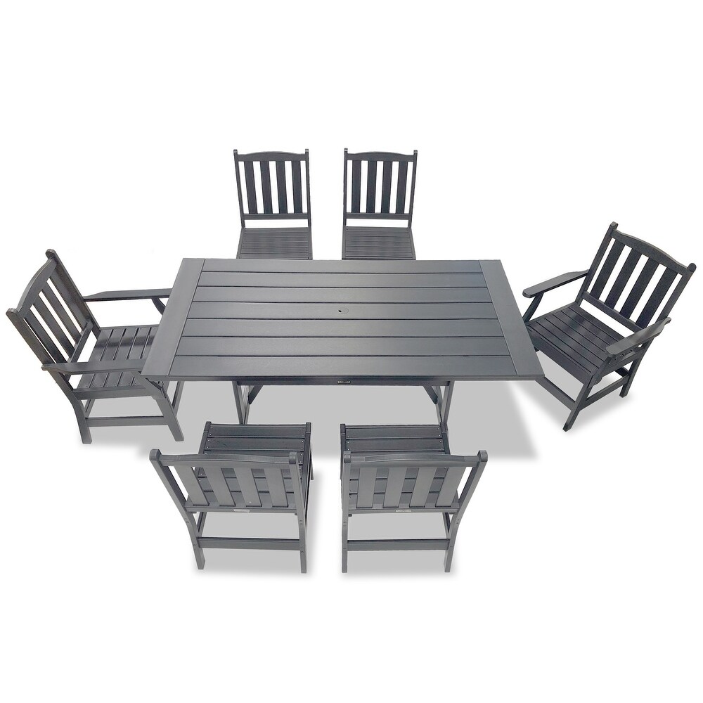 Tuscany HDPE Dining 7 Piece Set