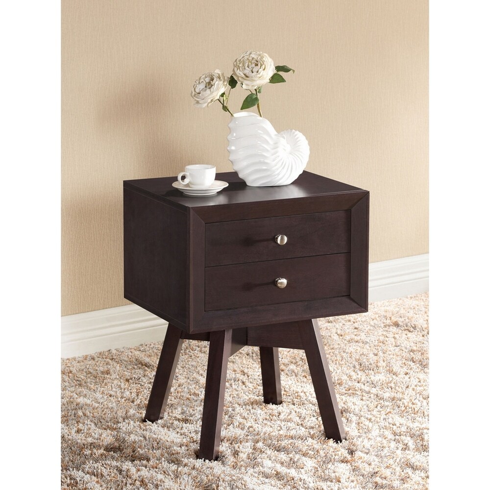 Urban Designs 24 Inch Warwick Modern Accent Table and Nightstand