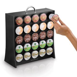 Mind Reader Wall 50-Capacity Black K-Cup Storage Rack RAC01-BLK