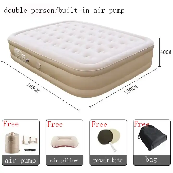 by manufacturer fabrics portable self inflating car mattress inflatable sleeping bag sofa air bed wholesale