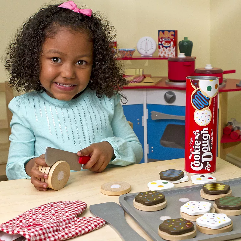 Melissa and Doug Wooden Slice and Bake Cookie Set