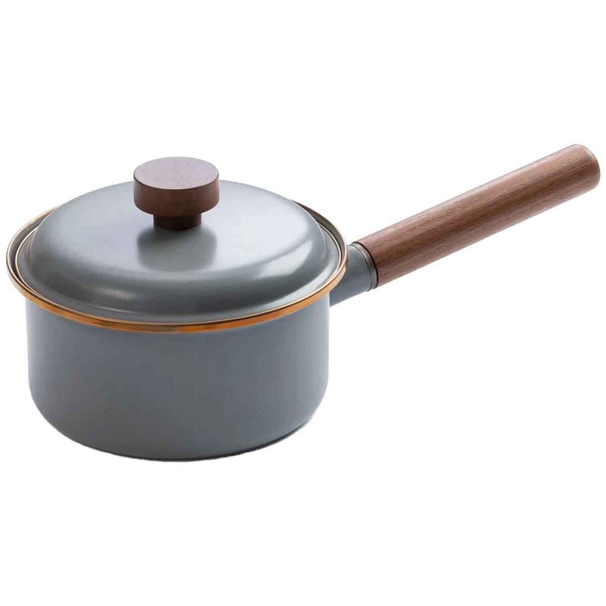 Barebones Enamel Saucepan