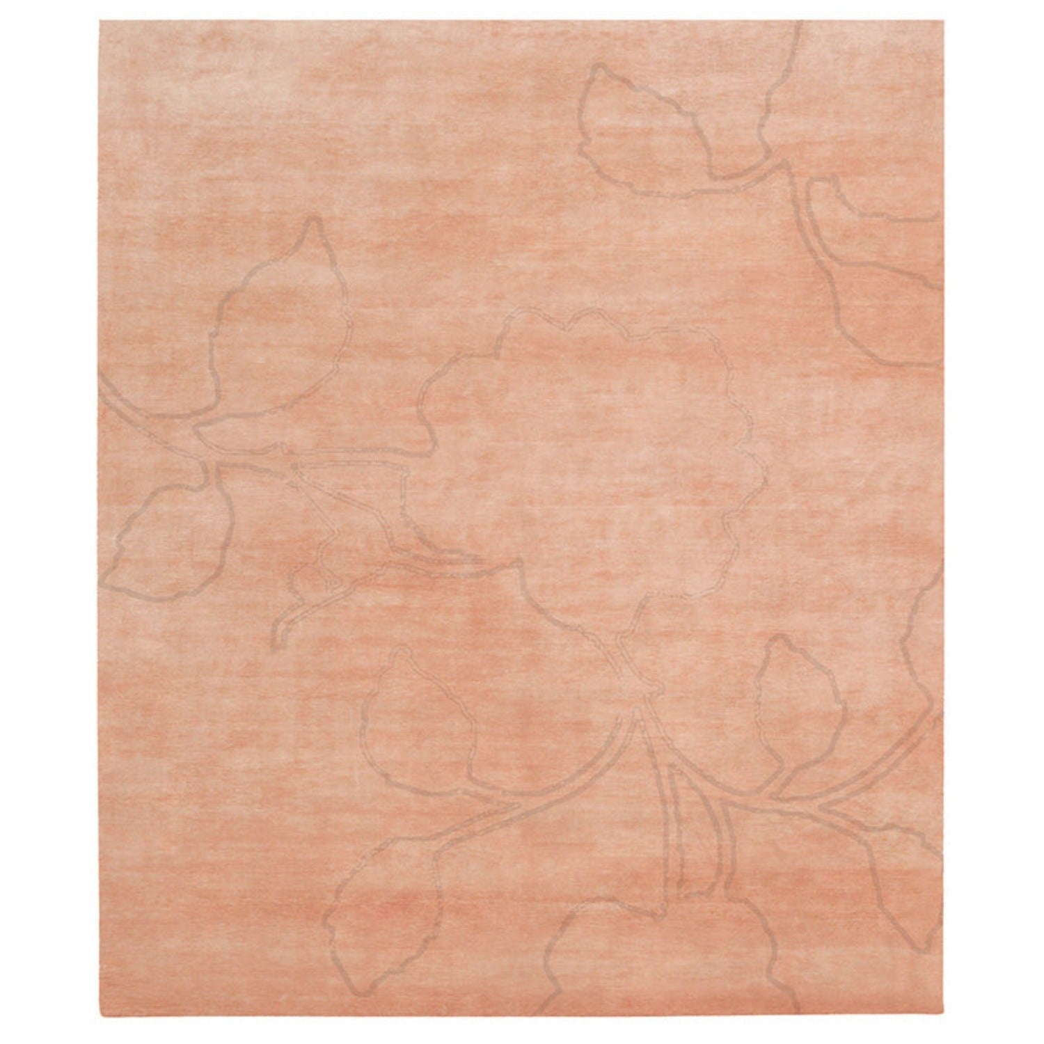 Bellagio Ruby Hand Knotted Living Coral Rug