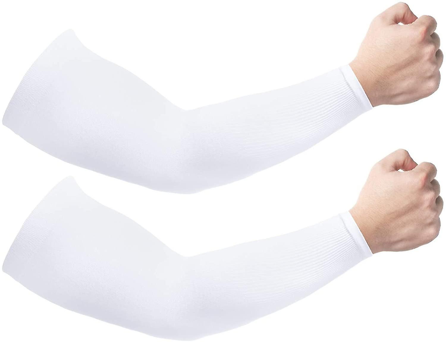 2 Ps Sun Uv Ing Arm Sleeves Compatible With Men And Women， Upf 50 Arm Cover