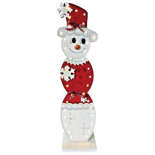 Houseworks Wood Snowman 94563