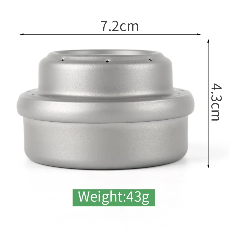 HWZBBEN necessary alcohol stove for outdoor camping and hiking