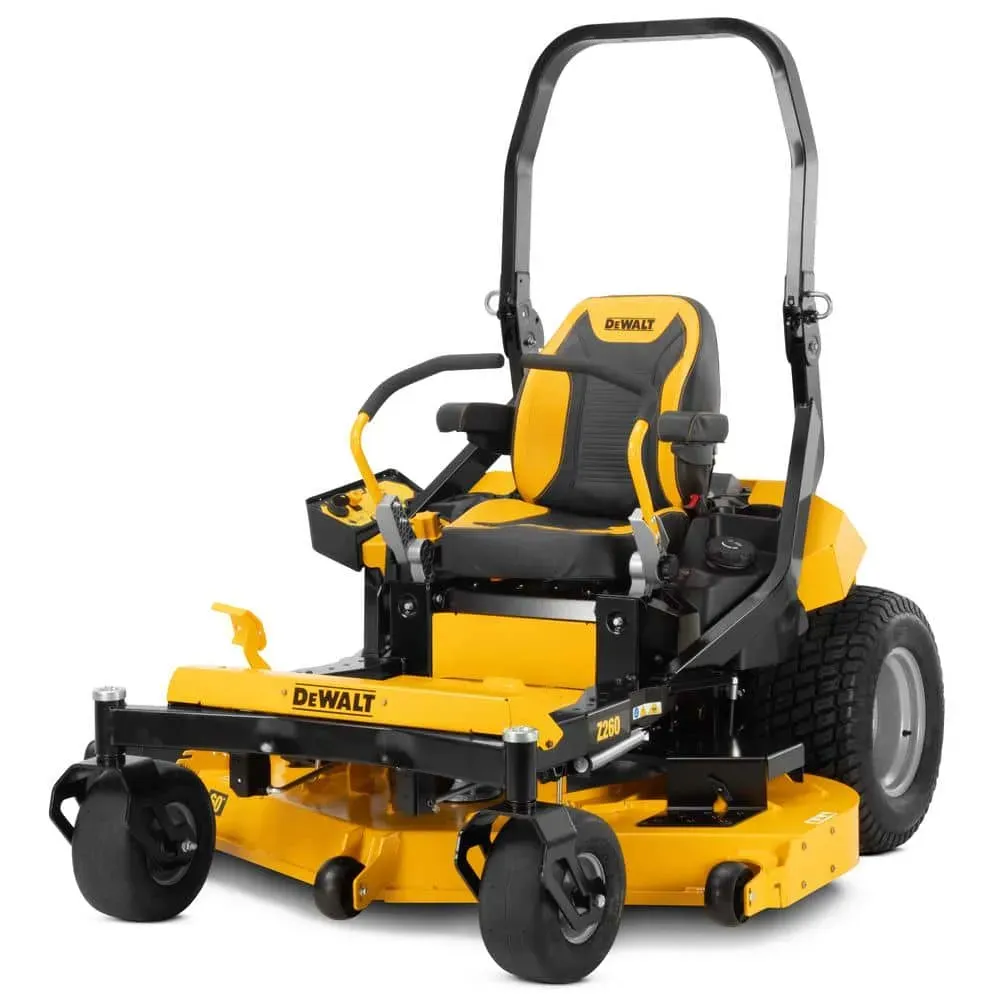 DEWALT Z260 Commercial 60 in. 24 HP Kawasaki V-Twin FS730v Series Engine Dual Hydrostatic Gas Zero Turn Lawn Mower