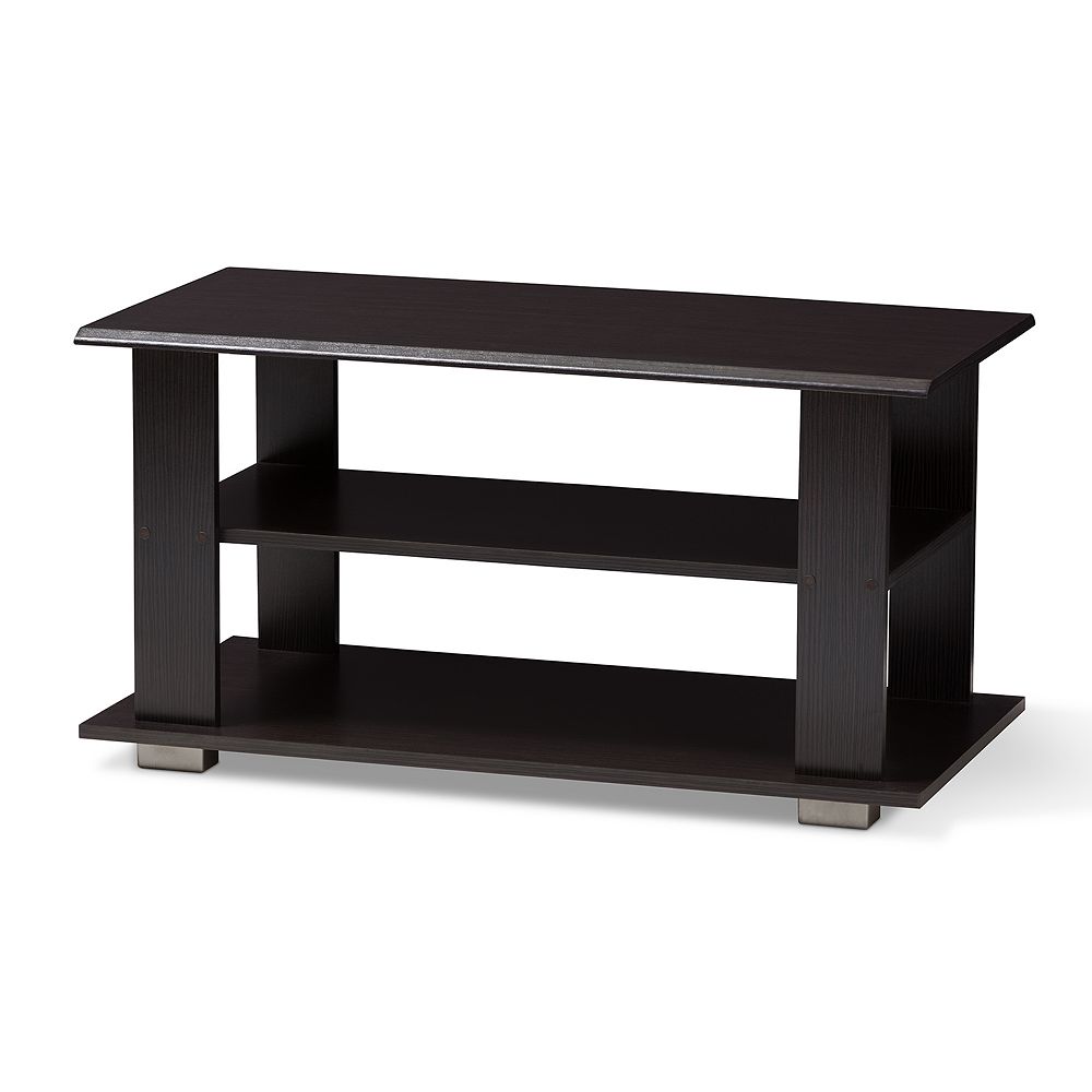 Baxton Studio Joliette Espresso Coffee Table