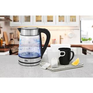 Elite Platinum Platinum 1.7 l Stainless Steel Cordless Glass Electric Kettle EKT-602