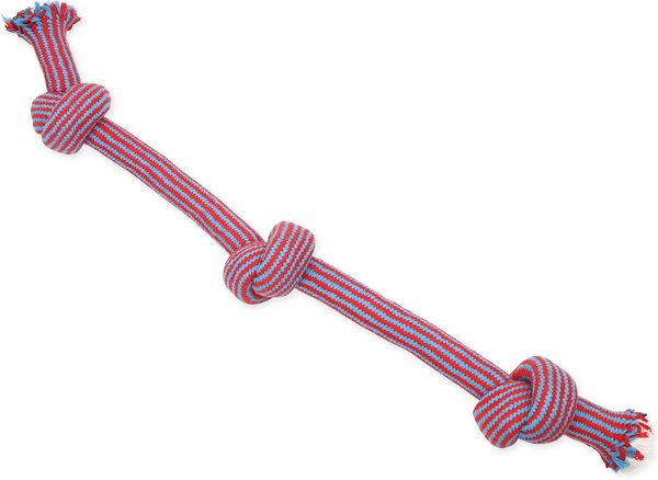 Mammoth Knot Tug for Dogs， Color Varies