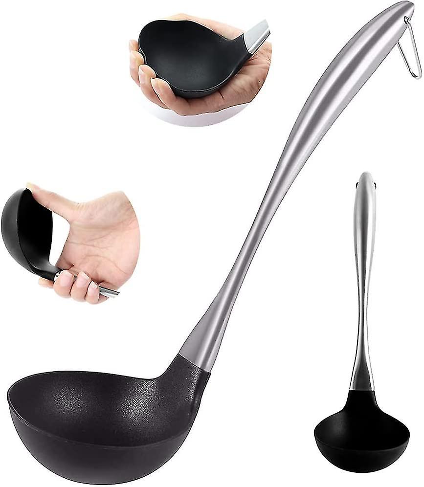 Soup Ladle， Food Grade Silicone Ladle， Cooking Spoon For The Kitchen， Silicone Cooking Utensils