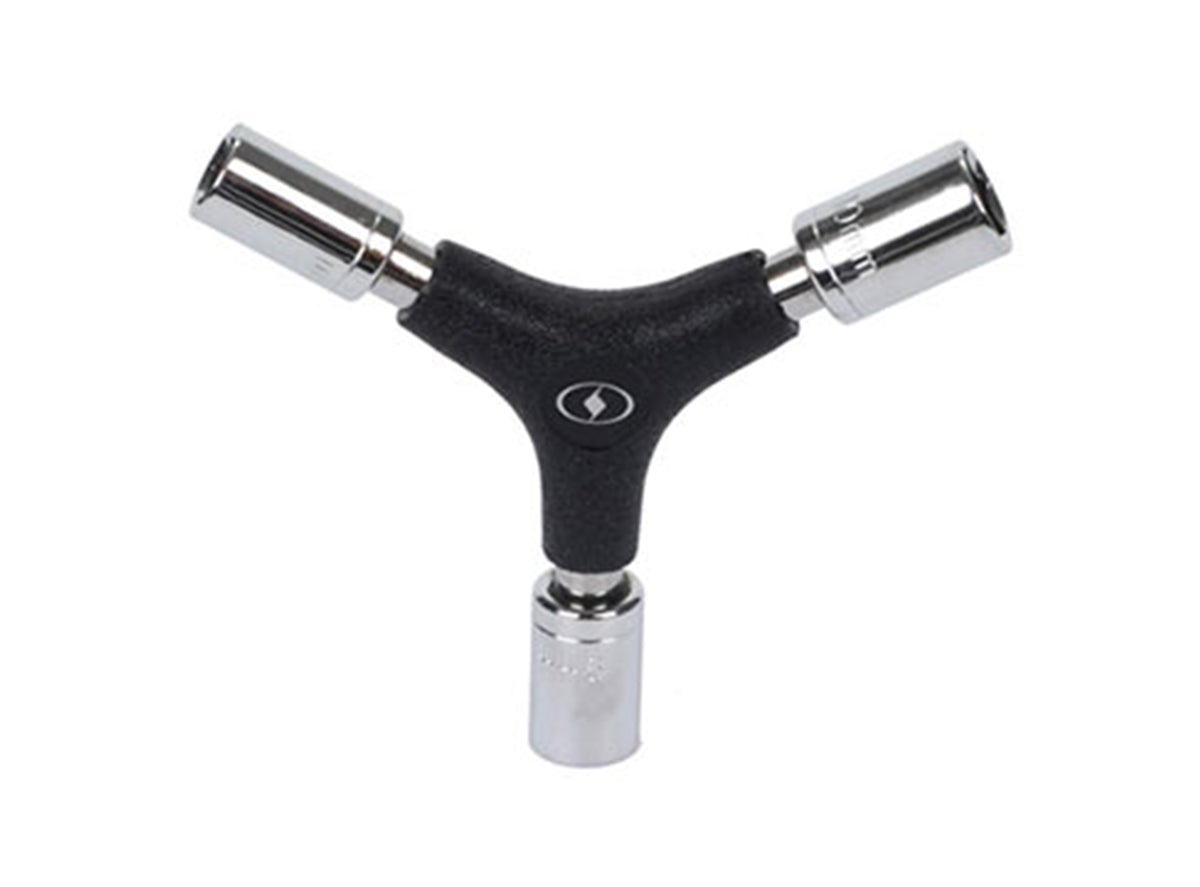 Sunlite “Y”-Socket Wrench - 8/9/10mm - Black-Silver