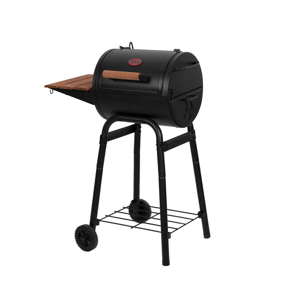 CharGriller Patio Pro Charcoal Grill in Black