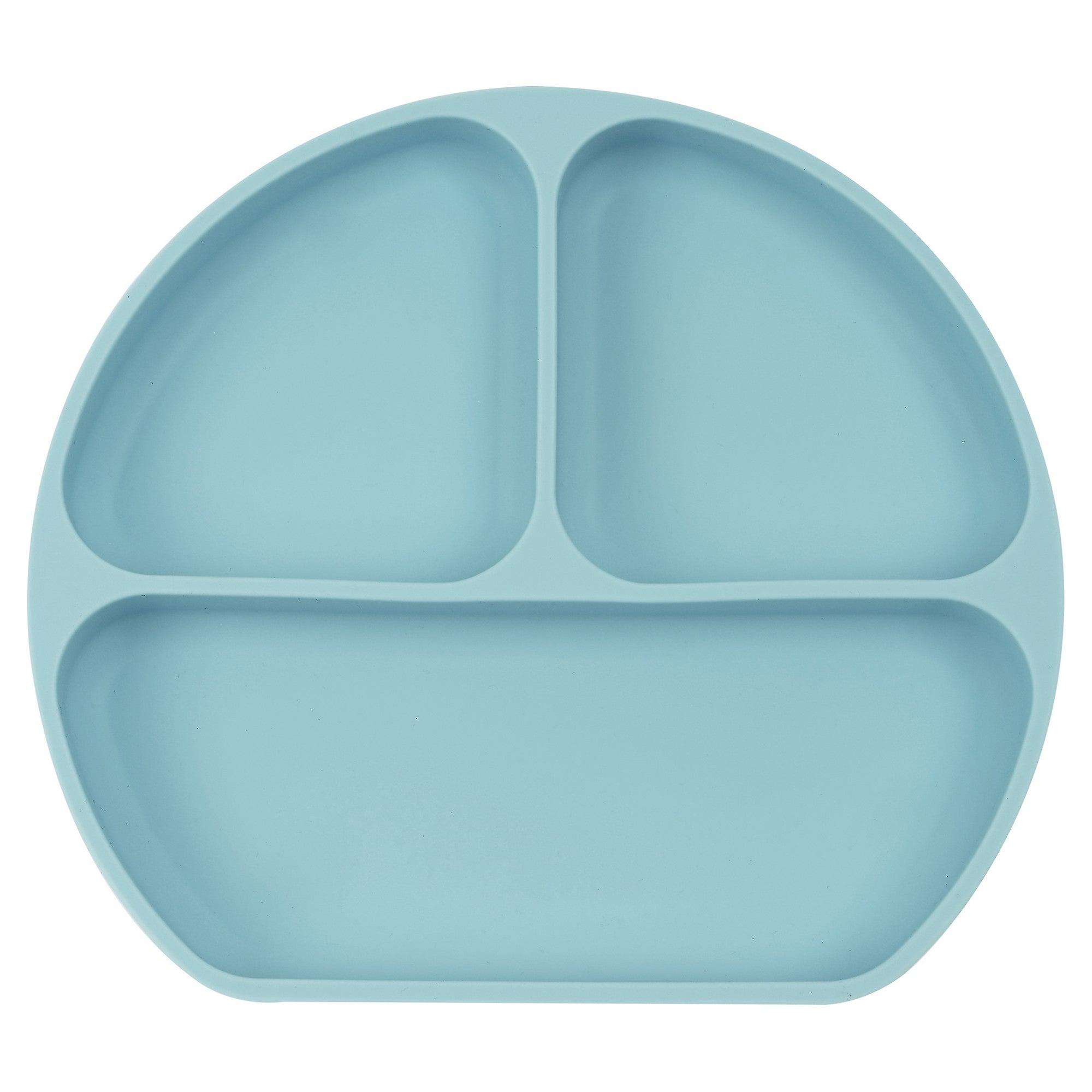 Plate safta bear silicone suction cup light blue (20，5 x 2，5 x 18 cm)