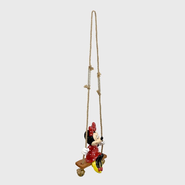 Minnie Mouse Swing n ring Resin stone Statue