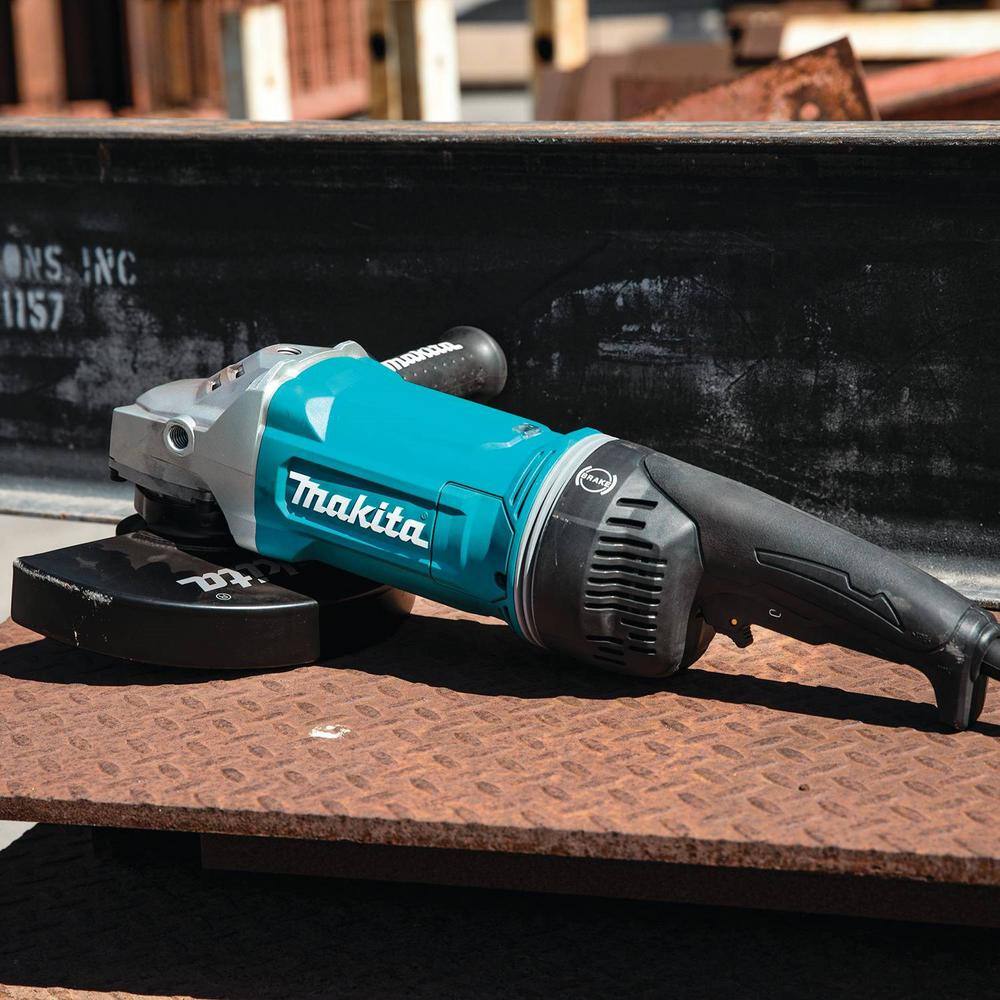 Makita Corded 9 in. Angle Grinder with AFT and Brake GA9070X1