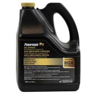 Powermate 1 Gal. 100% Full Synthetic Air Compressor Oil P018-0085SP