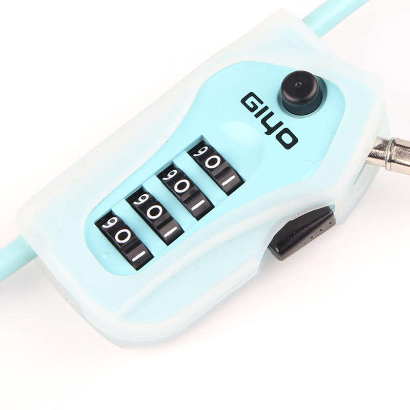 Road bike portable foldable cable combination lock wholesale high quality bicycle cycle lock