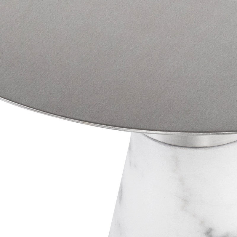 Tara Silver Side Table   Contemporary   Side Tables And End Tables   by V.S.D Furniture  Houzz