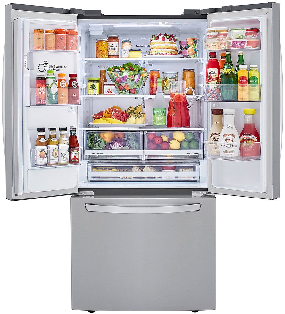 LG 25 Cu. Ft. PrintProof Stainless Steel Smart Wi-Fi Enabled French Door Refrigerator