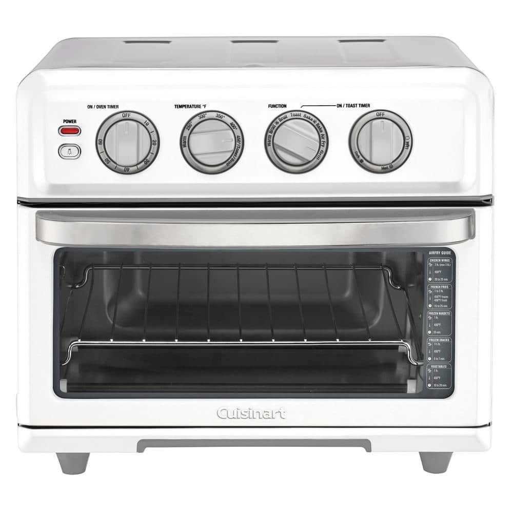 Cuisinart 1800Watt 6Slice White Toaster Oven and Air Fryer with Grill