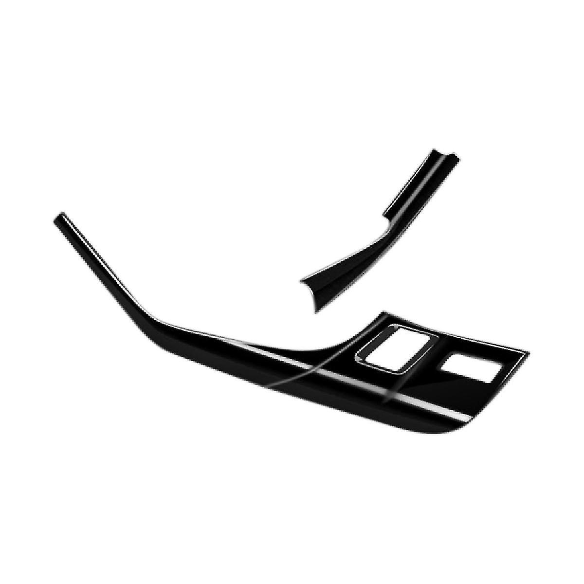 Car Bright Black Center Console Gear Shift Panel Cover Frame Sticker Trim Accessories For Brz Zd8 2