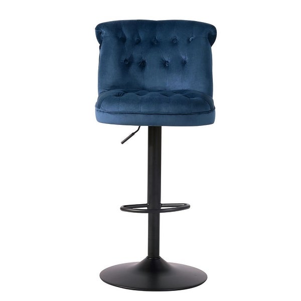 Adjustable Fabric Foam Upholstery Barstool