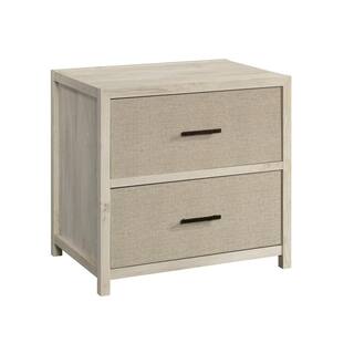 SAUDER Pacific View Chalked Chestnut Decorative Lateral File Cabinet with 2-Drawers 427360