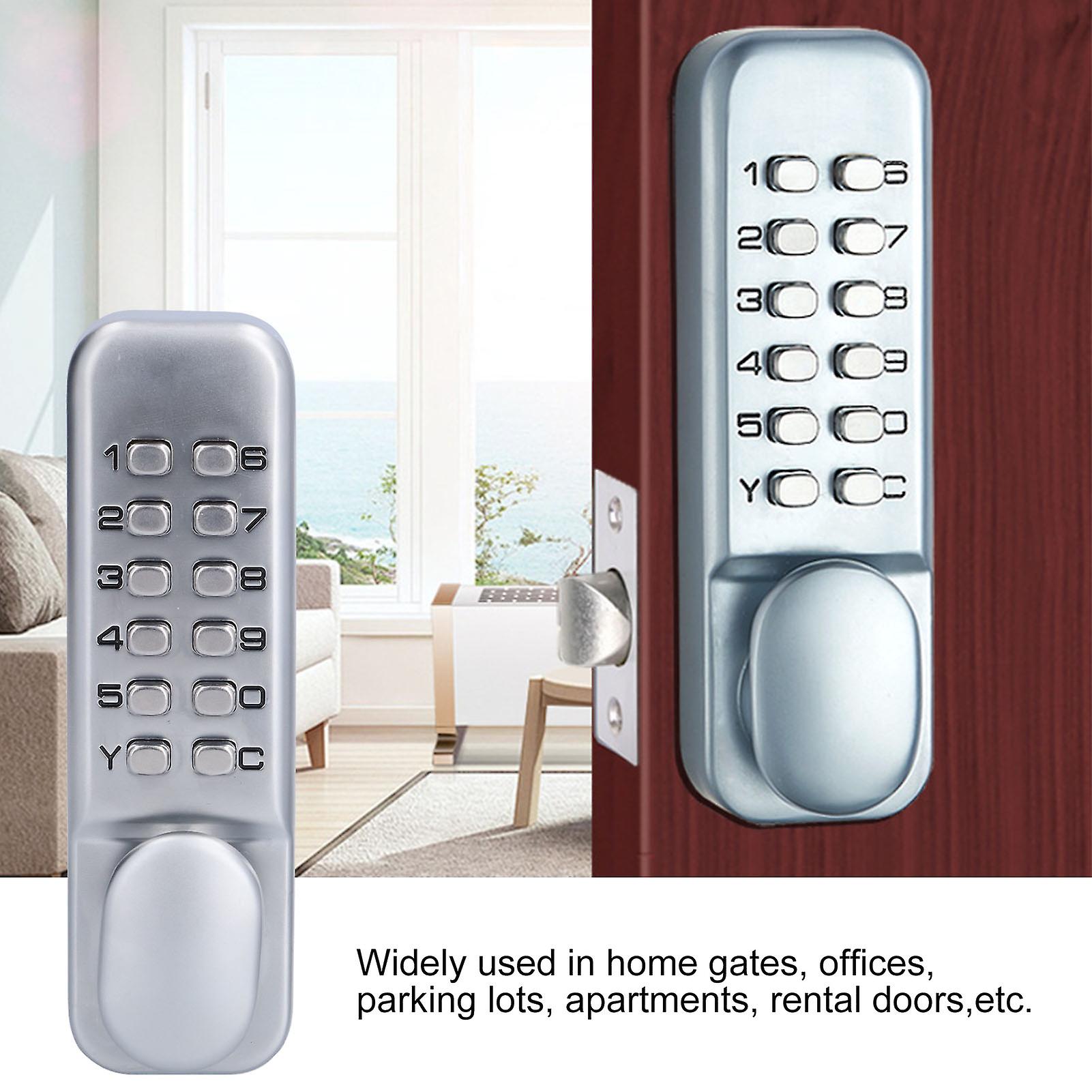 Waterproof Mechanical Password Lock For Door - Anti Theft Smart Combination Lock For Office And Home Security