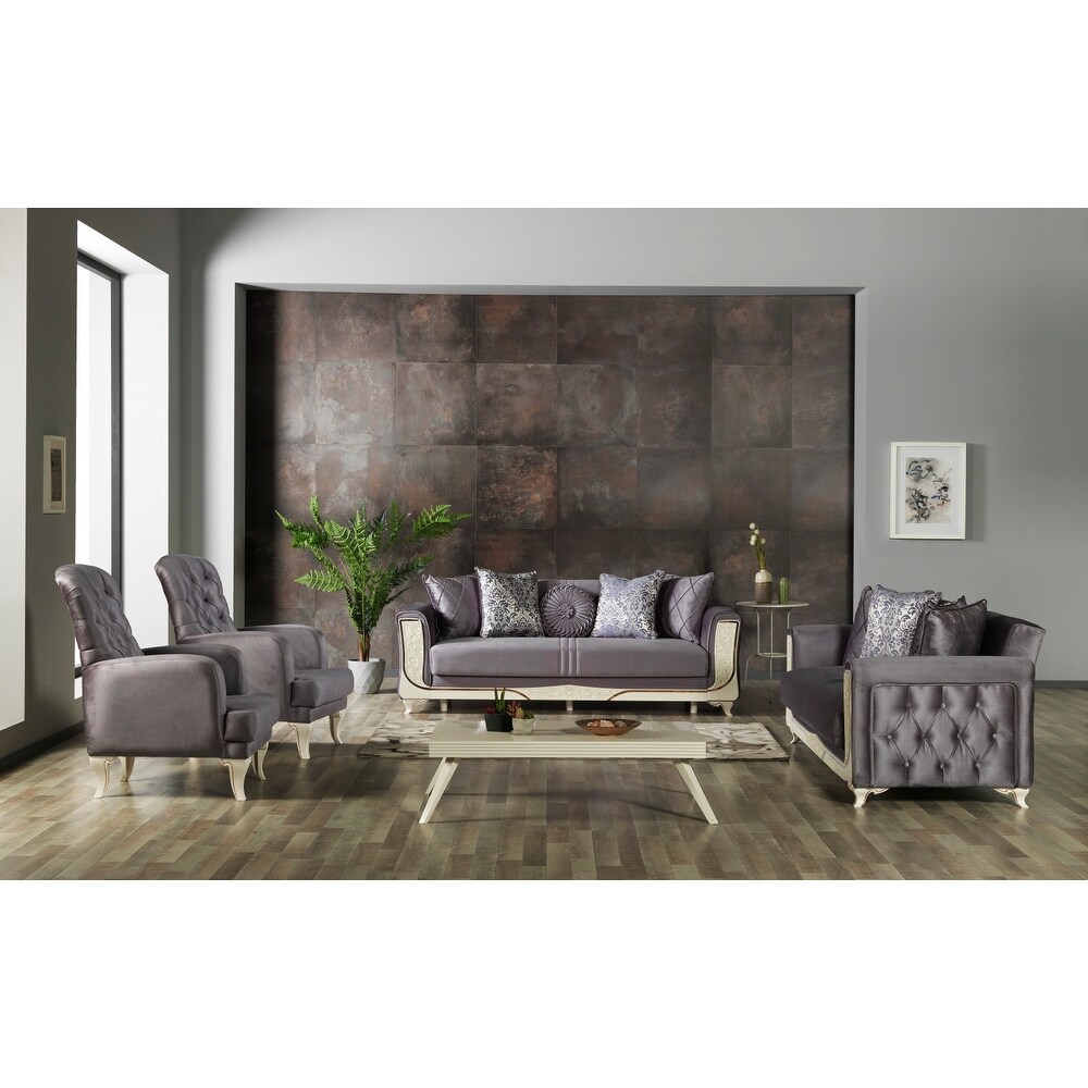 Merijen 4 pieces Two sofa and Two chair Living room set