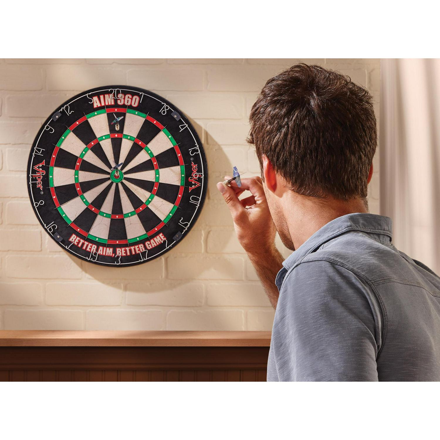 Viper AIM 360 Regulation Size Steel Tip Sisal Dartboard