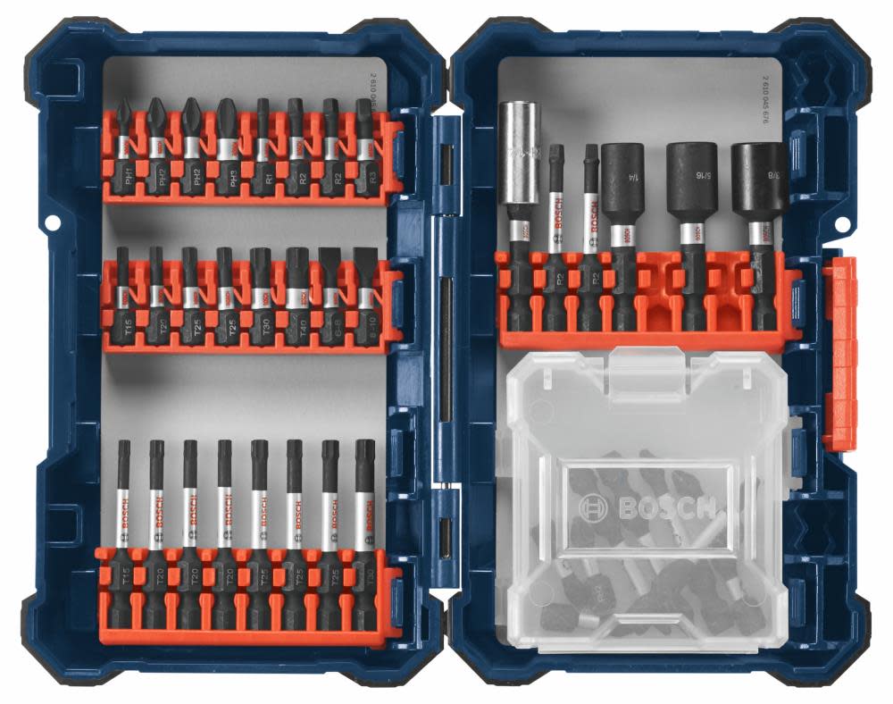 40 pc. Impact Tough™ Screwdriving Custom Case System Set