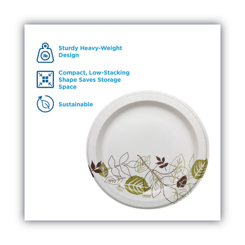 Dixie Ultra Pathways Heavyweight Paper Plates by GP Pro (SXP6WSCT)