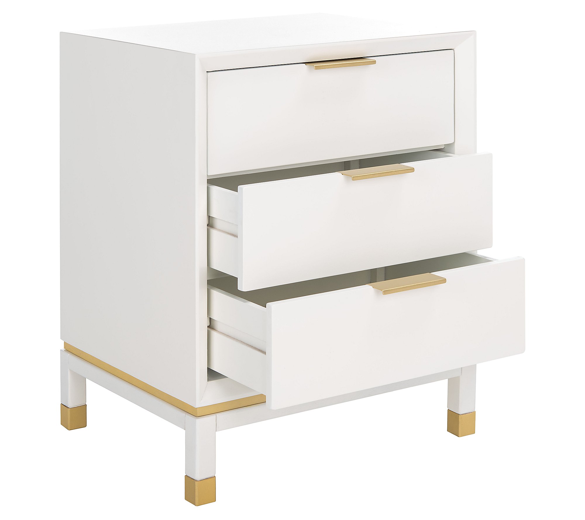 Safavieh Baskin 3 Drawer Accent Table