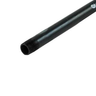 VPC 34 in. x 6 ft. Black Steel Schedule 40 Cut Pipe 21-707572