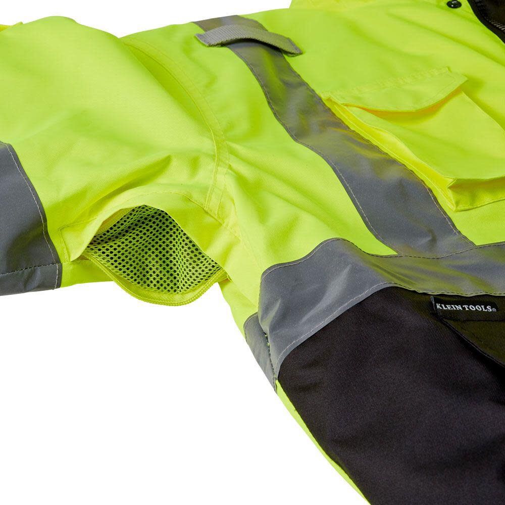 Klein Tools High Visibility Bomber Jacket XXL 60501 from Klein Tools