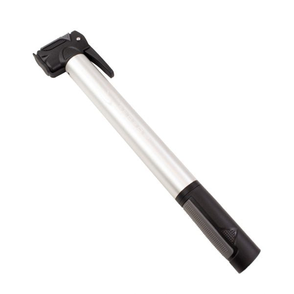 Serfas Big Stick Dual Head Mini Pump - Silver-Black