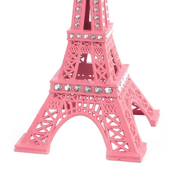 Unique Bargains Metal Household Desk Miniature Statue Eiffel Tower Model Souvenir Decor