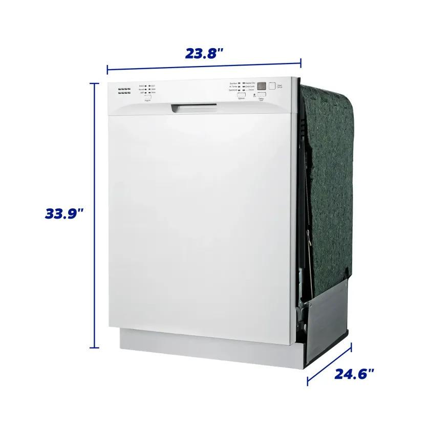 Element Appliance ENB6632PEBW Element 24 Front Control Built-In Dishwasher - White (Enb6632Pebw)