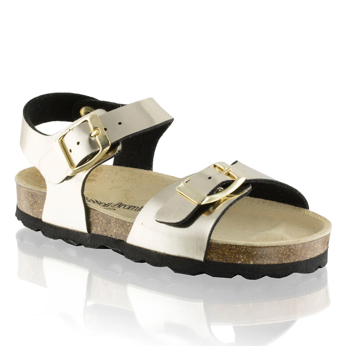 MOROTAI Double Buckle Sandal